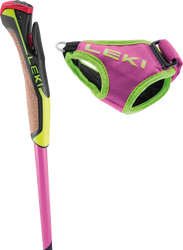 Hole LEKI PRC 750 - 140, neonpink-neonyellow-black