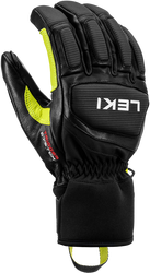 Rukavice LEKI GRIFFIN PRO 3D - 8.0, black-lime-white