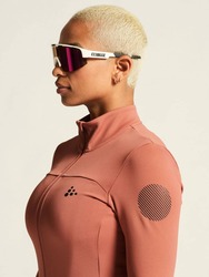 Dres CRAFT ADV Bike SubZ LS dámský růžový - M, růžová