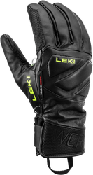 Rukavice LEKI WCR VENOM SPEED 3D - 7.5, black/ice lemon