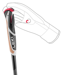 Hole LEKI XTA 5.5 - 140, black-white-neonyellow
