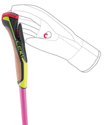 Hole LEKI PRC 750 - 140, neonpink-neonyellow-black