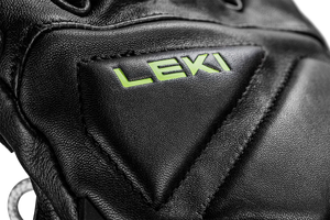 Rukavice LEKI WCR VENOM SPEED 3D - 7.5, black/ice lemon