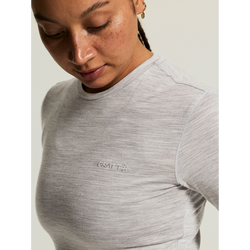 Triko CRAFT Wool 95 LS CN W šedá - L, šedá