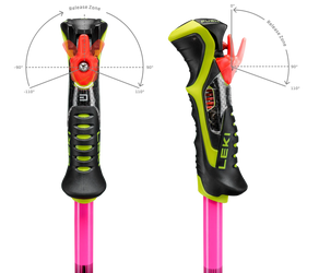 Hole LEKI WCR Pro Lite SL TR neonpink-org-yel - 115, neonpink-neonorange-neonyellow