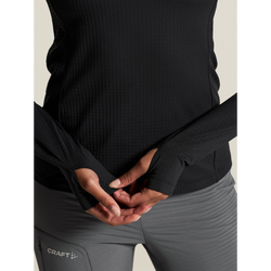 Mikina CRAFT Gain Thermal Midlayer 2 W černá - L, černá