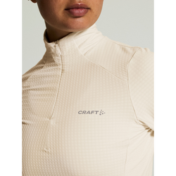 Mikina CRAFT Gain Thermal Midlayer 2 W bílá - L, bílá