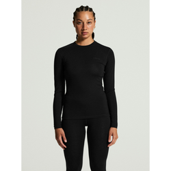 Triko CRAFT Wool 95 LS CN W černá - L, černá