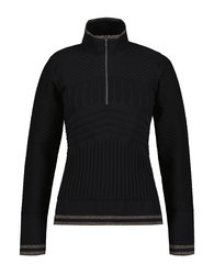 Mikina LUHTA KIERINKI 3/4 zip W