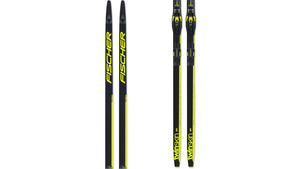 Běžky FISCHER TWIN SKIN PRO STIFF + CONTROL STEP - 187, black