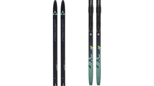 Běžky FISCHER TWIN SKIN SPORT EF + TOUR STEP - 179, black/green
