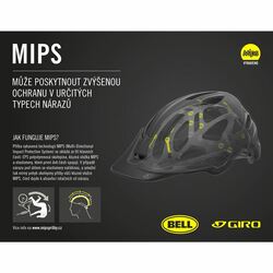 Přilba GIRO SWITCHBLADE MIPS - M, matte black/glos black