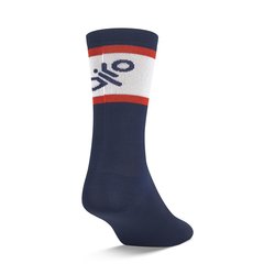 Ponožky GIRO COMP HIGH RISE - L, midnight retro