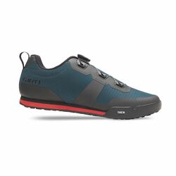 Cyklistické tretry GIRO TRACKER - 42, harbor blue/bright red