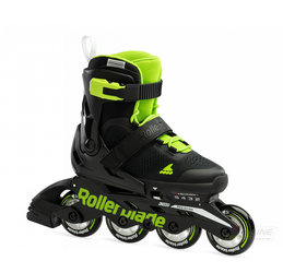 Brusle Rollerblade MICROBLADE black/green