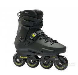 Brusle Rollerblade TWISTER XT - 240, black/lime