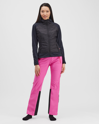 Kalhoty SILVINI NEVIANA W - M, pink/black