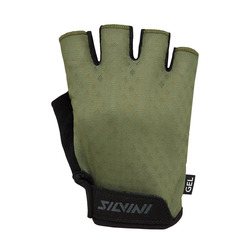 Pánské cyklo rukavice Silvini GAIONO MA2417 - L, olive/black