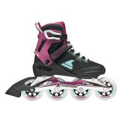 Brusle Rollerblade MACROBLADE 84 W burgundy - 230, black/burgundy/ocean green