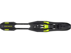 Běžky FISCHER TWIN SKIN SUPERLITE STIFF + CONTROL STEP - 184, black/yellow