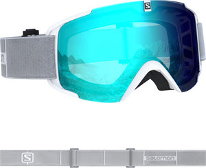 Lyžařské brýle Salomon X VIEW PHOTO - WHITE - blue