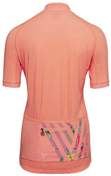 Dámský dres Silvini CALNIA WD2412  - L, coral/blush