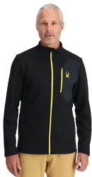 Pánská bunda SPYDER Bandit Jacket LMB - XL, limestone/black melange