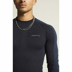 Tričko CRAFT ADV Warm Intensity LS - S, tm.modrá