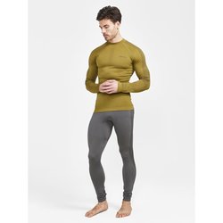 Tričko CRAFT ADV Warm Intensity dl.rukáv - L, mustard