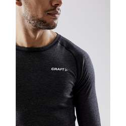 Tričko CRAFT CORE Wool Merino LS - L, black