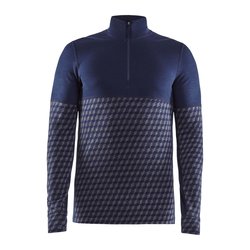 Tričko CRAFT MERINO 240 3/4 ZIP dl.rukáv