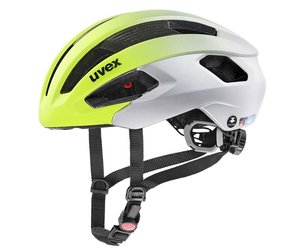 Přilba UVEX RISE CC TOCSEN - 52-56, matte neon yellow/silver