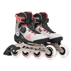 Brusle Rollerblade MACROBLADE 90 BOA W - 230, grey/amethyst rose