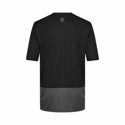 Pánský cyklo dres Fox Ranger Ss Jersey Wordmark - 2XL, black