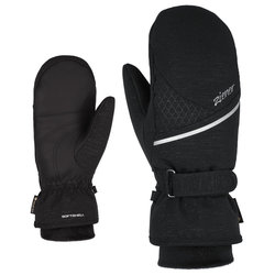 Rukavice ZIENER KIANI GTX/GORE PLUS WARM MITT.LADY - 6.5, black ink spark