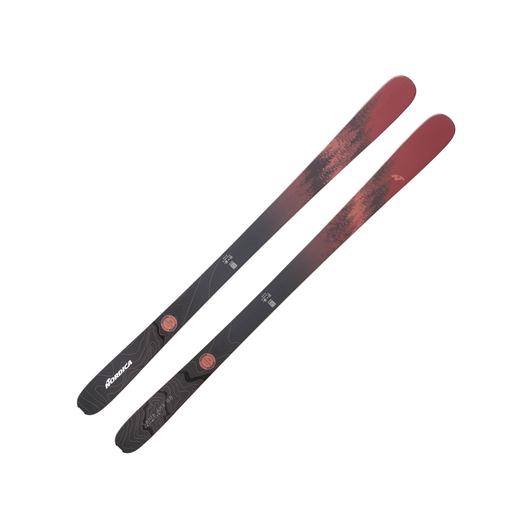 Lyže Nordica SANTA ANA 88 UNLIMITED - 151, maroon/smoke