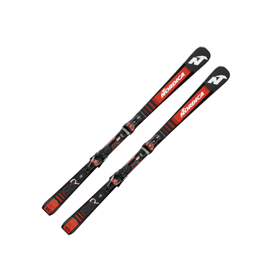 Lyže Nordica  DOBERMANN SLR RB FDT/XCELL 14 FDT - 155, black/red