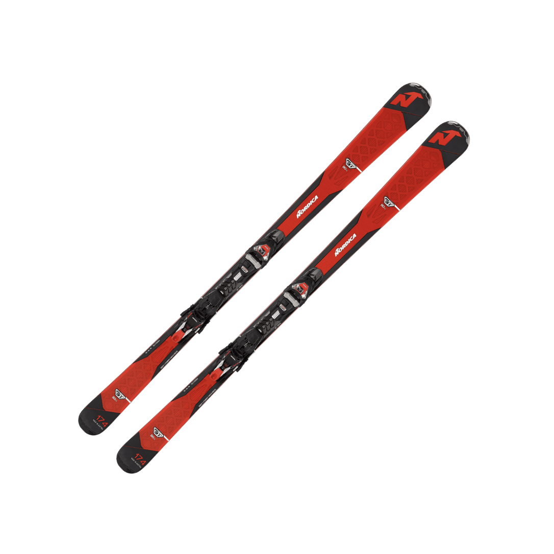 Lyže Nordica  GT 80 TI FDT/TPX 12 FDT - 162, red/black