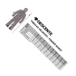 Pánská lyžařská bunda DESCENTE JOSH 100 G - 50, black