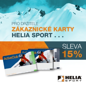 Helia sport - sleva pro držitele zákaznické karty